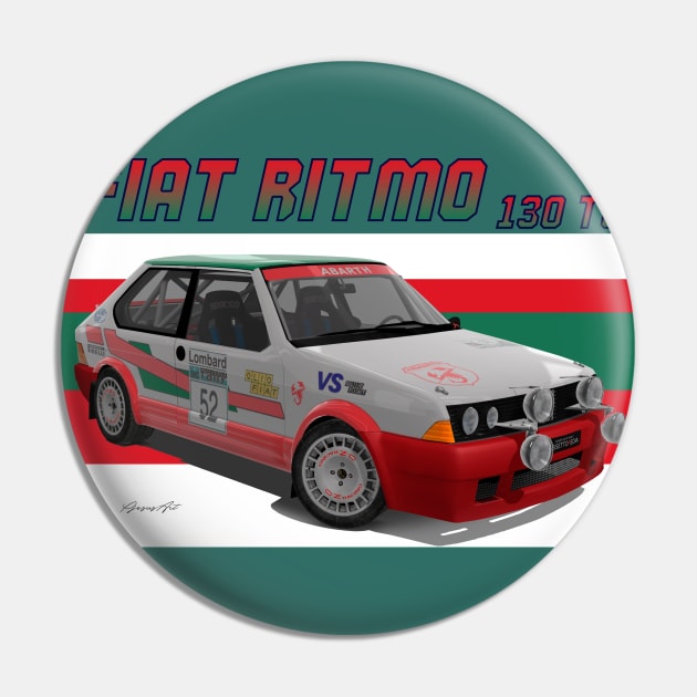 Abarth Fiat Ritmo 130 TC Pin by PjesusArt