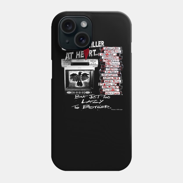 Serial Killer @ Heart Phone Case by Rot In Hell Club