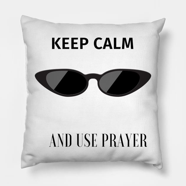 prayer shirt Pillow by gorgeous wall art