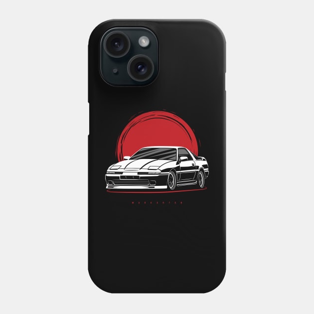 Supra A70 Phone Case by Markaryan