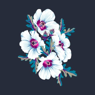 New Zealand Hibiscus - Dark T-Shirt
