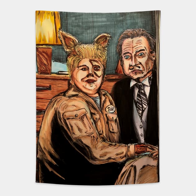 That Weird Scene Tapestry by Robisrael
