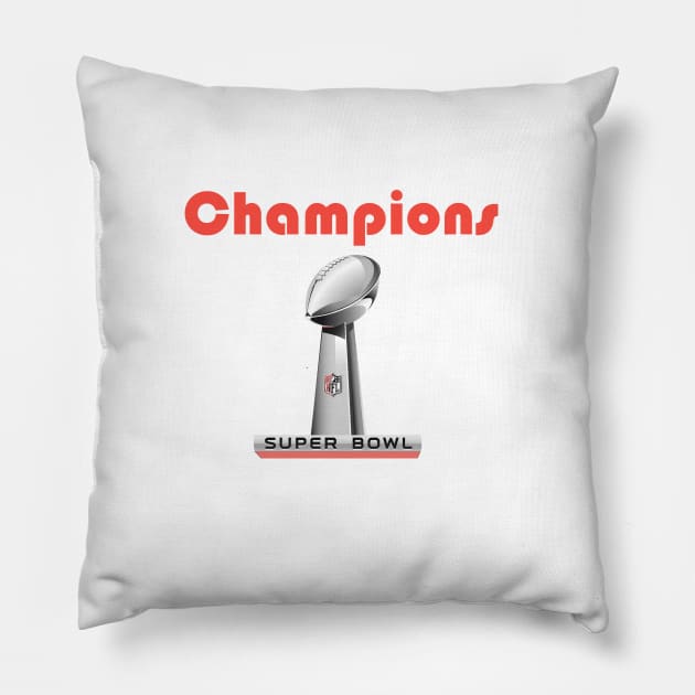 Super Bowl 50 T-Shirt Pillow by GOCreate