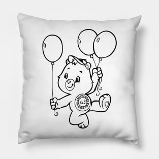 care bear holding a balloon Pillow