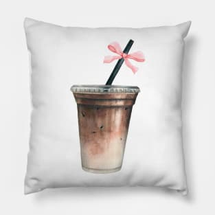 Coquette Iced Coffee Pillow