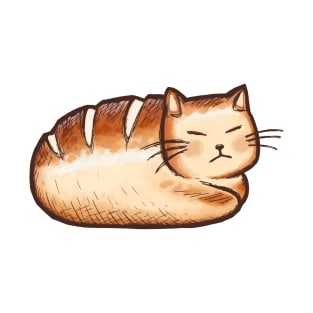 Cat Bread Loaf T-Shirt