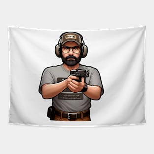 Tactical Man Tapestry