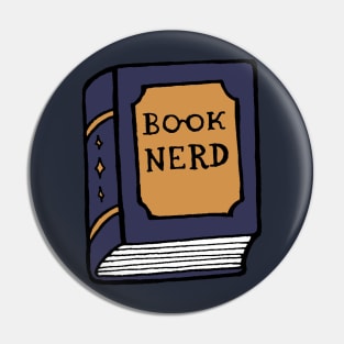 book nerd Pin