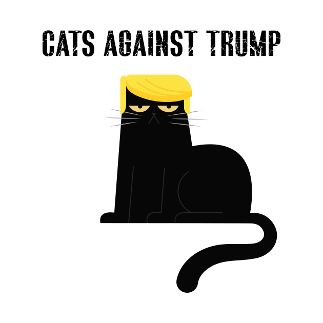 Cats Against Trump by Dizzyland