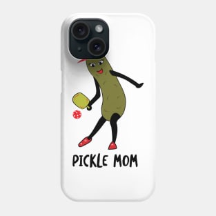 Womens Pickleball Pickle Mom Phone Case