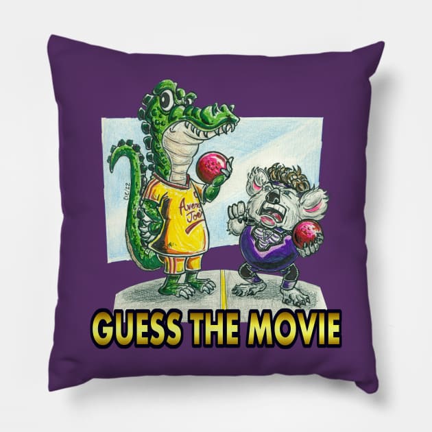 Guess the movie 3 Pillow by CIZDIBUJOS