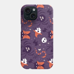 Halloween Spiders Pattern Phone Case