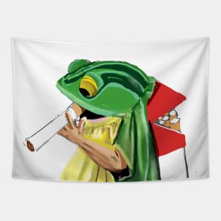 Smoke-frog Tapestry