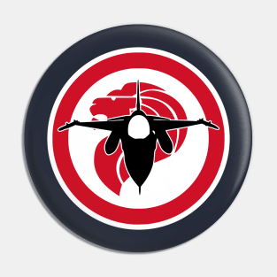 F-16 Viper Singapore Air Force Pin