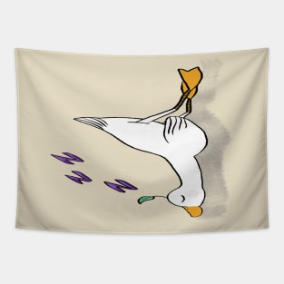 Doo Doo duck Funny Tapestry