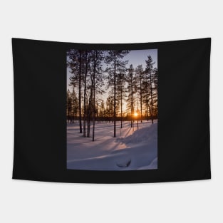 Yet Another Gorgeous Lapland Sunset Tapestry