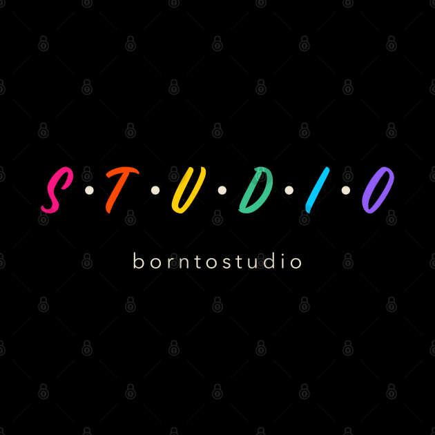 Studio with borntostudio by borntostudio