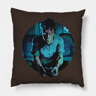 Brain Fried Boss Fight Pillow