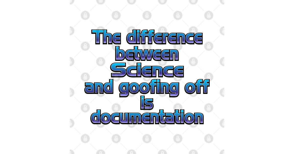 The difference between science and Science TShirt TeePublic