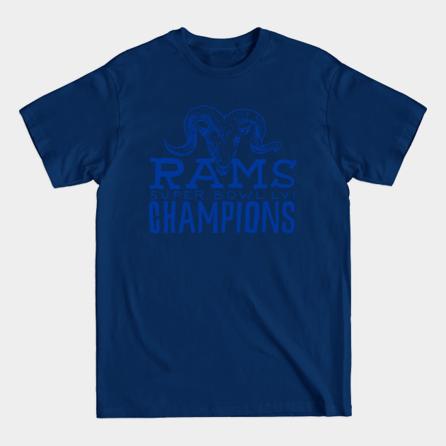 Disover Los Angeles Raaaams 16 champions - Los Angeles Rams - T-Shirt