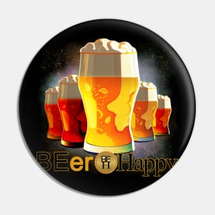 BEer Happy Pin