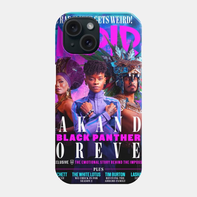 Wakanda Forever Phone Case by SecretGem