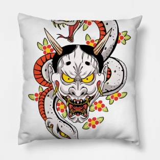 Goro Majima Hannya Tattoo (Front) Pillow