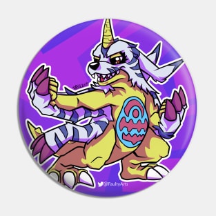 Gabumon (BG) Pin