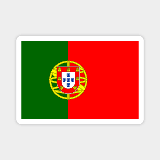 Portugal Flag Minimalist Magnet