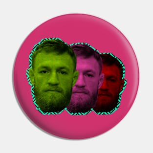 Conor McGregor Mugshot Threeways Pin