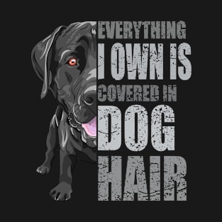 Actually everything i own is covered in dog hair T-Shirt