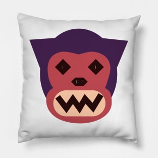 Monkey Troll Cherry Pillow