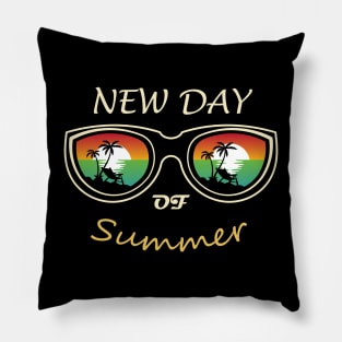 New Day Of Summer Pillow