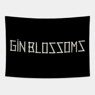 Gin Blossoms - Paper Tape Tapestry