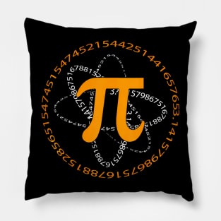 Pi Day Infinite Irrational 3 14 Spiral Math Numbers Teacher Pillow