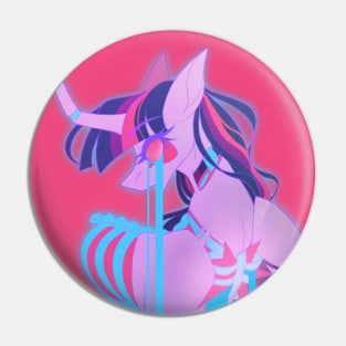 Neon Gore Twilight Sparkle Pin