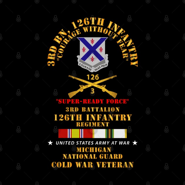 3rd Bn 126th Infantry - SRF - MI ARNG  w COLD SVC by twix123844