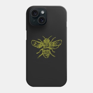 Bee No. 2 Yellow Phone Case