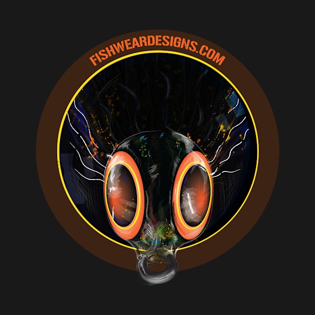 Bug Eye Fly Fishing Graphic by fishweardesigns