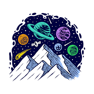 Space camping T-Shirt