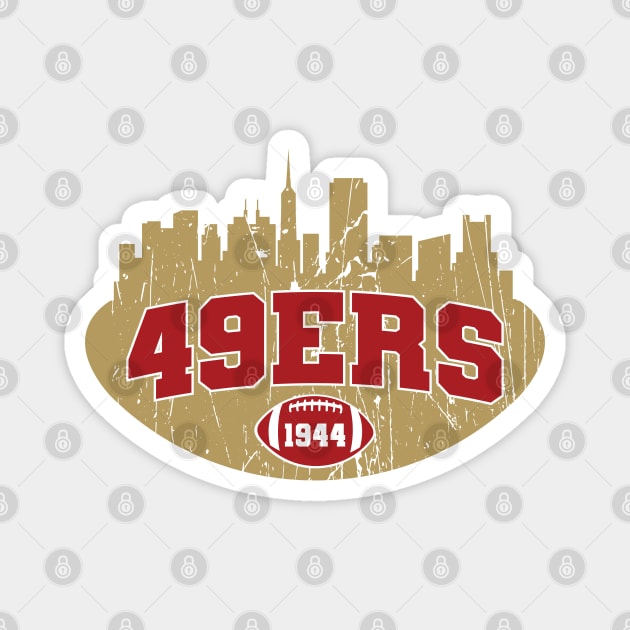 49ers Magnet by Nagorniak