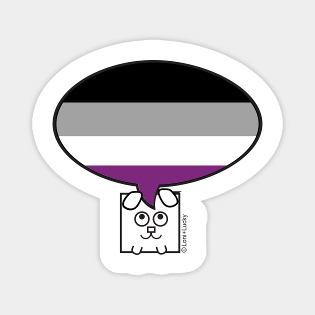 Proud ASexual Magnet by gallerynadine