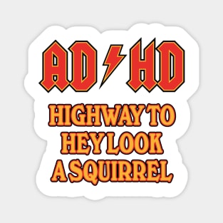 ADHD power 3 Magnet