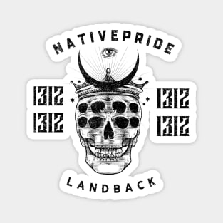 Native Land Back Magnet