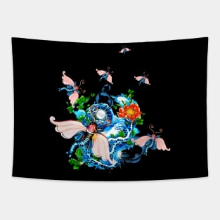 Wonderful flying fantasy animal Tapestry