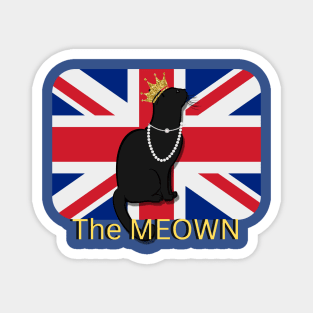 The Crown Cat Magnet