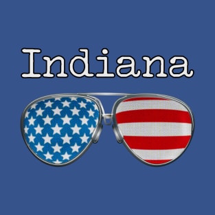 USA PILOT GLASSES INDIANA T-Shirt