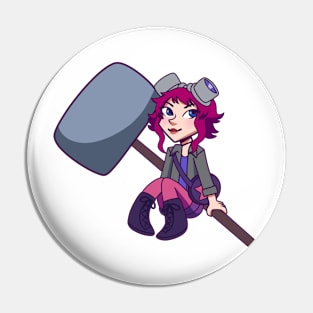 Mini Ramona Flowers (Pink) Pin