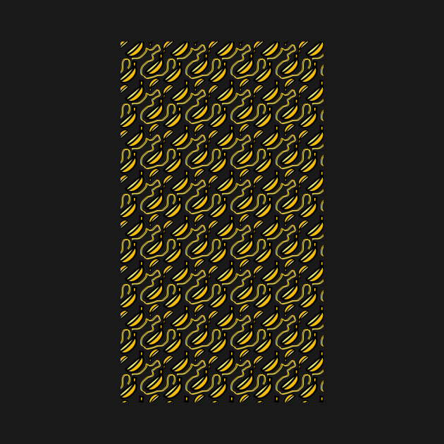 bananas seamless pattern background by meisuseno