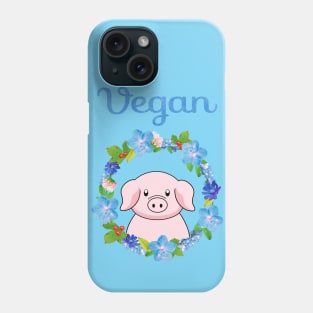 I am vegan Phone Case